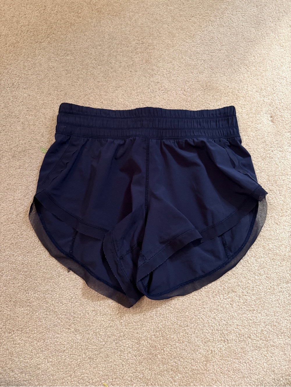 Women's Lululemon Navy Athletic Running Shorts